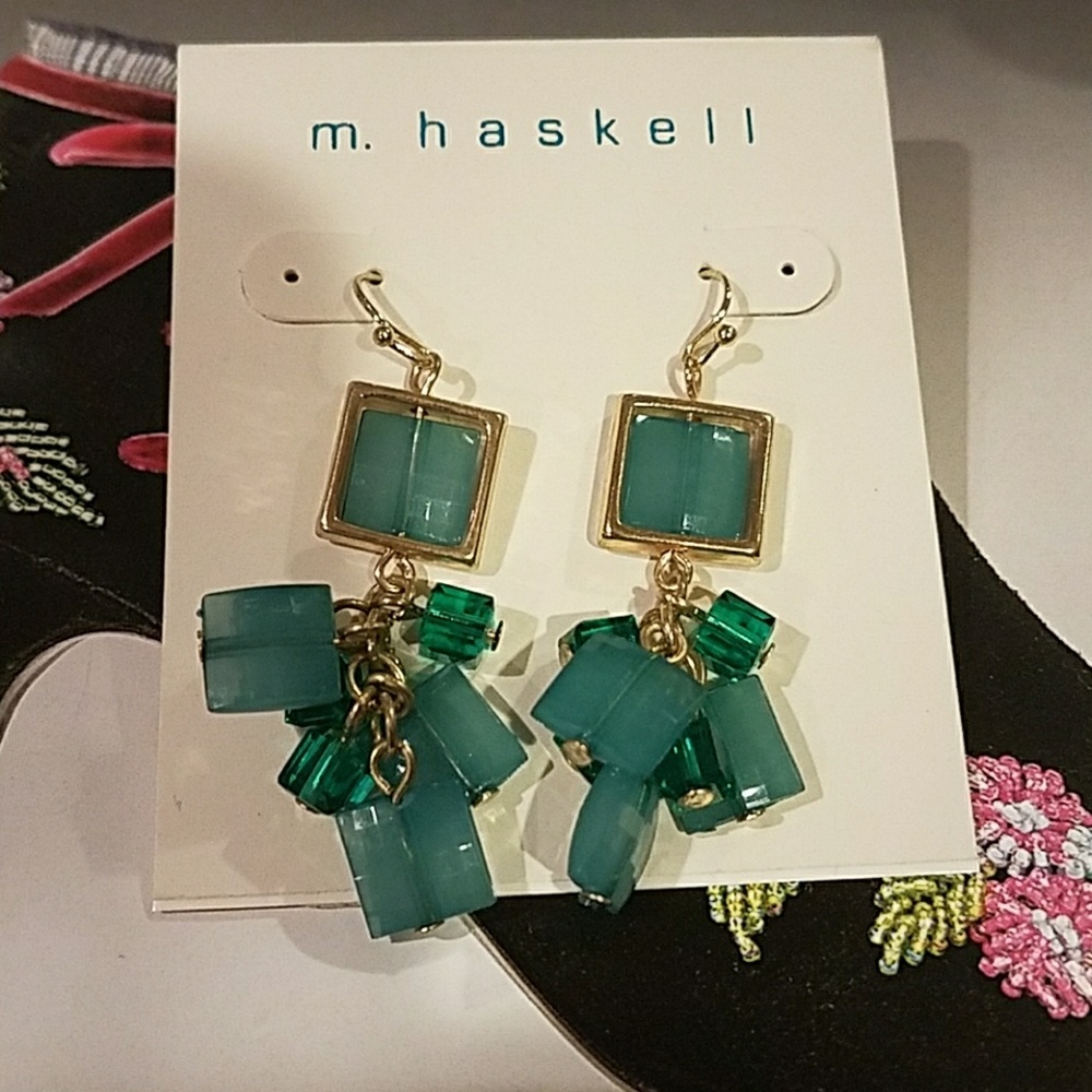m. haskell Earrings New with tag